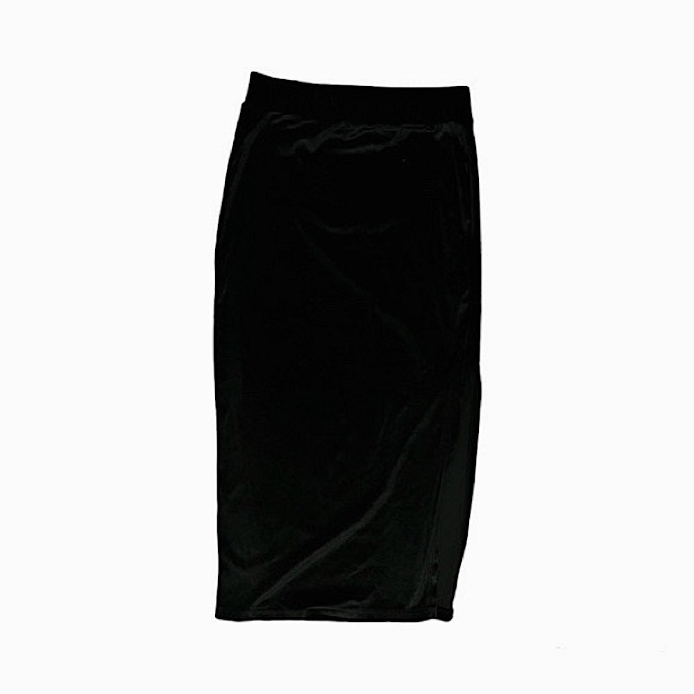 pencil skirt - size US 4 - velvet and stretchy